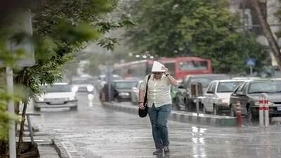 فعالیت متناوب سامانه بارشی در تهران طی چند روز آینده