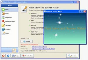 نرم افزار ساخت بنر فلش Aleo Flash Intro Banner Maker ۲.۴.۹۹ Portable