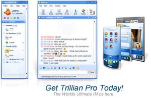 مسنجرهای معروف در کنار هم با Trillian Pro v۳.۱.۱۲.۰