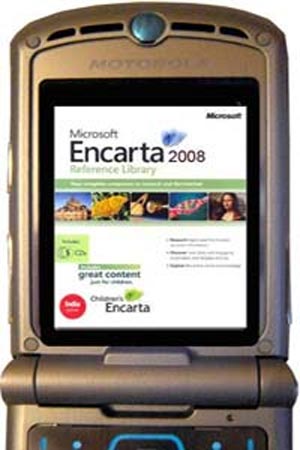 Microsoft Encarta ۲۰۰۸ for Mobile Phones