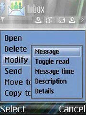 برنامه SMS Fake برای سیمبیان سری ۶۰