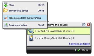 مدیریت USB کامپیوتر با USB Safely Remove v۴.۰.۹.۷۶۰