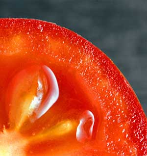 گوجه فرنگی های بدون پوست