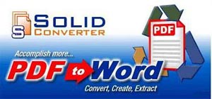 برنامه ای جهت تبدیل فایل های پی دی اف Solid Converter PDF ۴.۰.۵۵۷
