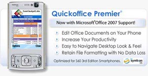 نرم افزار فوق العاده QuickOffice Premier v۵.۰.۱۶.۰