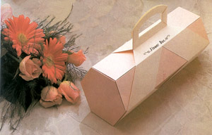 جعبه گل دسته‌دار