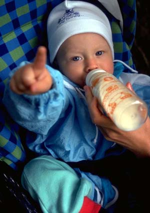 از شیر گرفتن و غذای کمکی کودک