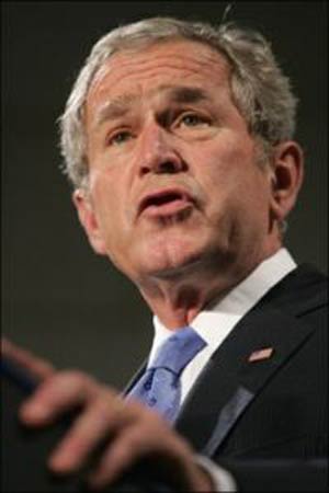 گلوگاه سیاست جنگی جرج بوش