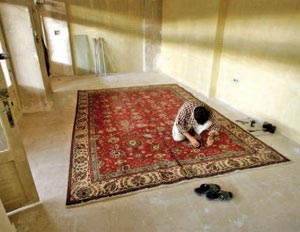 فرش ایرانی میراثی در خطر