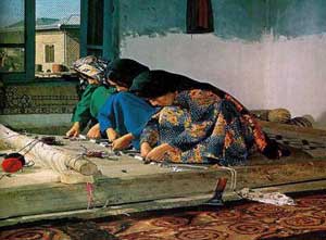 نگاهی به تاریخچه فرش ترکمن