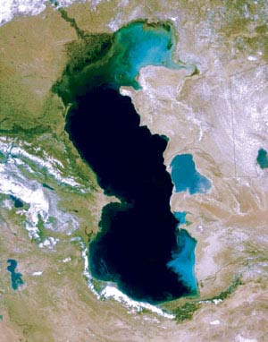 منافع ایران در دریای خزر