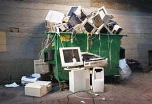 بازیافت الکترونیکی، محصول تکنولوژی