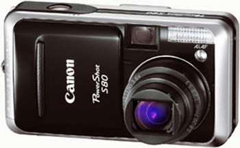 کالبد شکافی دوربین دیجیتال Canon PowerShot S۸۰