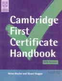 Cambridge first certificate handbook with answers