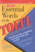 Essential words for the TOEFL