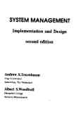 System management: implementation and design