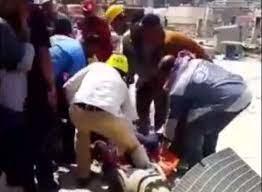 فیلم| غش کردن کارگران پالایشگاه آبادان در گرمای ۵۰ درجه