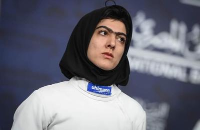 اولین مدال شمشیربازی زنان ایران/ بختی برنز گرفت