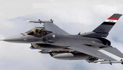 بمباران مقر اعضای داعش توسط جنگنده‌های عراقی
