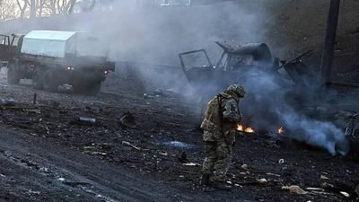 فیلم| حمله روسیه به نیرو‌های اوکراینی با سلاحی غیر معمول