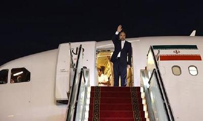 قالیباف، تهران را به مقصد الجزیره ترک کرد