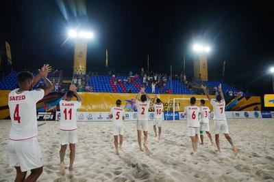 صعود ساحلی‌بازان فوتبال ایران به فینال قهرمانی آسیا