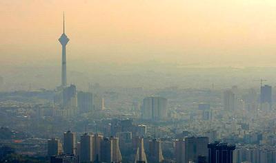 کیفیت هوای تهران در وضعیت خطرناک