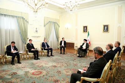 دیدار وزیر خارجه آذربایجان با رئیسی