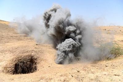کشف و انهدام دو مخفیگاه داعش در شمال شرق عراق