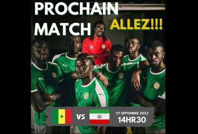 پوستر سنگال برای بازی مقابل ایران با حضور ستاره بایرن ‌مونیخ