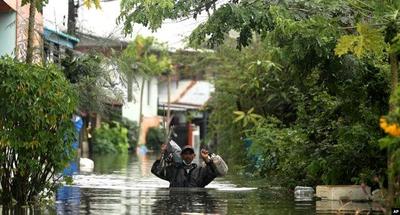 باران های شدید موسمی تایلند را تخریب کرد