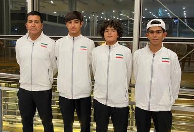 تیم تنیس پسران ایران راهی مالزی شد
