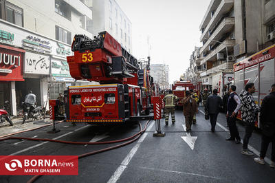 استقرار آتش‌نشانان در ۱۷۵ نقطه تهران در روز ۱۳ فروردین ماه