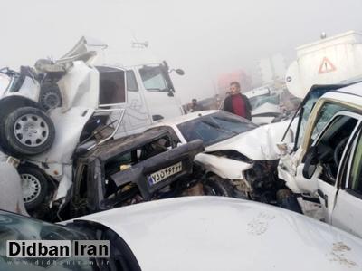 واکنش ایران خودرو به تصادف زنجیره‌ای بهبهان: باز شدن ایربگ تابع شرایط تعریف شده است