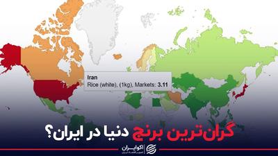گران‌ترین برنج دنیا در ایران؟