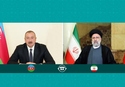 رؤسای جمهور ایران و آذربایجان گفت‌وگو کردند