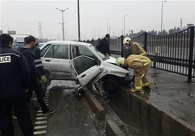 وقوع روزانه ۱۷۰۰ تصادف در پایتخت / ۲۱ درصد از تصادفات کل کشور را تهران به خود اختصاص داده