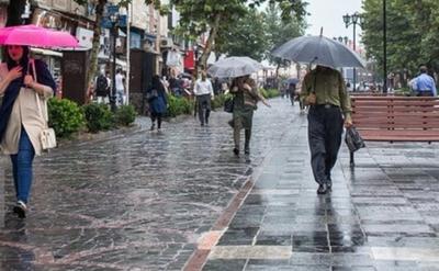 بارش باران در پایتخت/کاهش دما از فردا