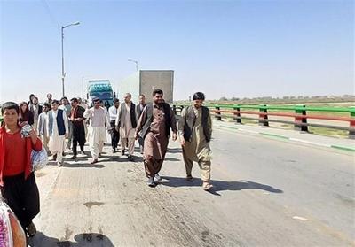 بازگشایی پل ابریشم در مرز افغانستان پس از درگیری مرزبانان ایران با نیرو‌های طالبان