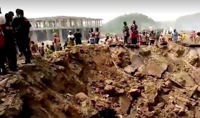 (ویدئو) انفجار مرگبار در غنا