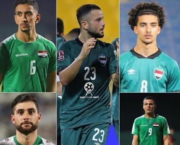مشکل غیر منتظره در سفر ۵ بازیکن  عراق به ایران