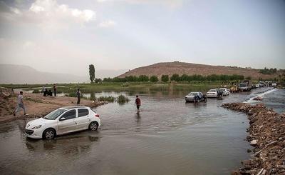 (تصاویر) گشت و گذار در کنار رودخانه‌های کرمانشاه