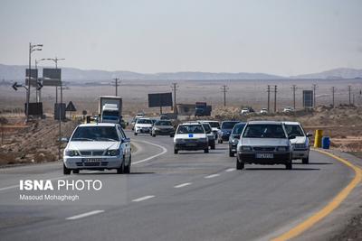 (تصاویر) آغاز سفرهای نوروزی در محور تهران - مشهد