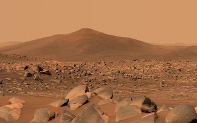 (عکس) گرد و خاک عظیمی که تنوره دیو در مریخ به پا کرد