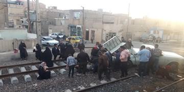 آخرین وضعیت تصادف قطار در ورامین/جانباختن یک نفر