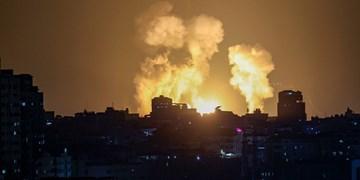 غزه زیر بمباران جنگنده‌های اسرائیلی/ ۱۰ فلسطینی شهید و ۸۰ نفر مجروح شدند