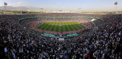 ببینید | تصاویر هوایی از انبوه جمعیت در اجتماع سلام فرمانده در ورزشگاه آزادی
