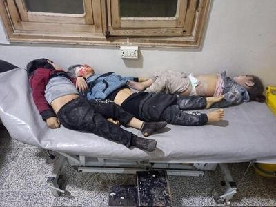 تصاویری دلخراش؛ دفن قربانیان زلزله در سوریه در گورهای دسته جمعی