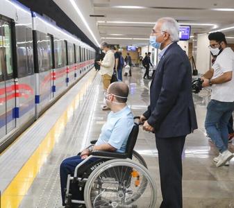 بهترین خط متروی تهران برای معلولان کدام است؟ | وضعیت آسانسور و سطح شیب دار در ایستگاه ها
