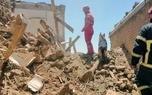 نجات ۵ مصدوم حادثه تخریب ساختمان متروکه در سنندج